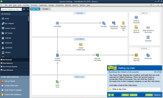 Professor Teaches QuickBooks 2016 PC requirements