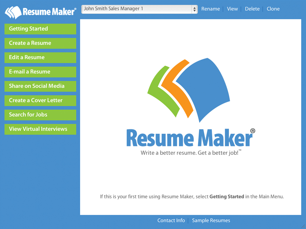 resume maker for windows