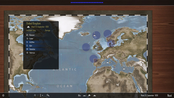 Скриншот из Atlantic Fleet