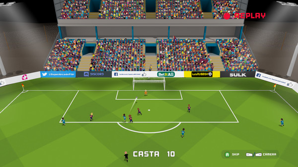 Скриншот из Super Arcade Football