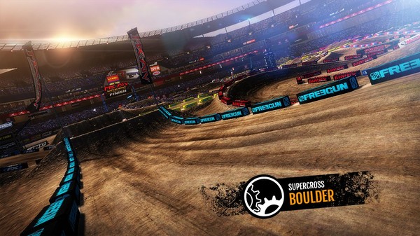 Скриншот из MX vs. ATV Supercross Encore - Supercross Track Pack 4