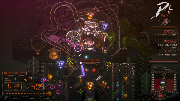Скриншот из DEMON'S TILT