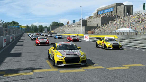 Скриншот из RaceRoom - Audi Sport TT Cup 2015