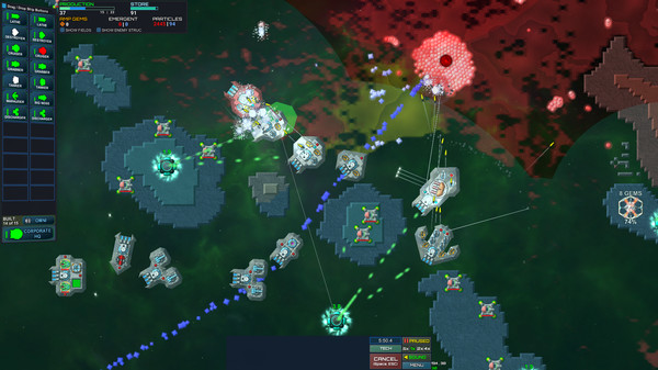 Particle Fleet: Emergence game for windows Pc 1