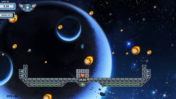 Скриншот из Super Robot Jump Jump