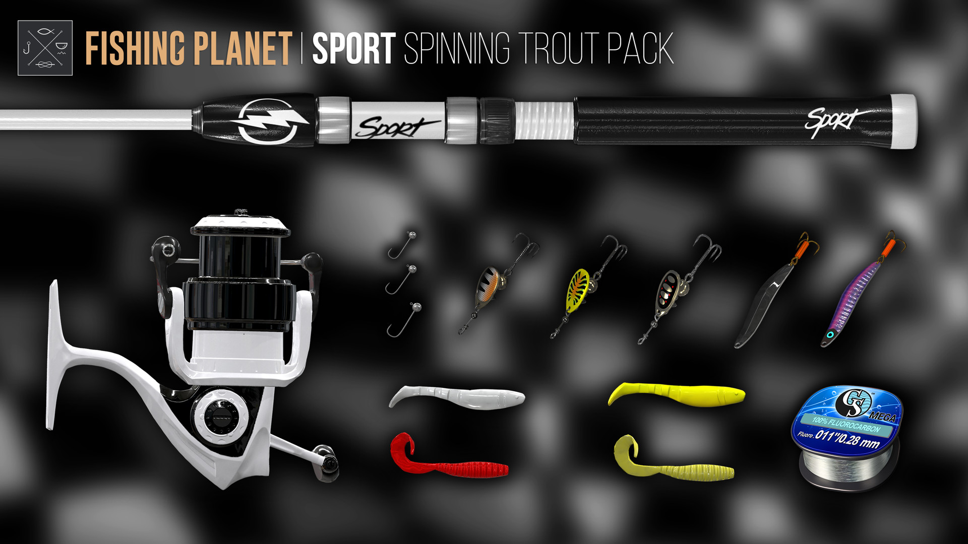 Sport spinning trout packages