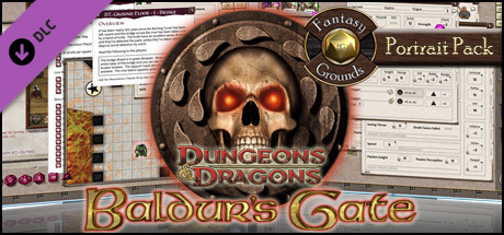Fantasy Grounds - Baldur's Gate Portrait Pack