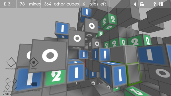 Asteroids Minesweeperfor windows and Linux 1