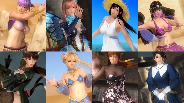 Скриншот из DOA5LR Design Award Costumes 2015 Set