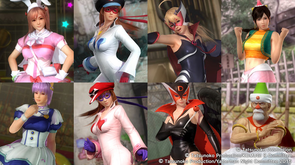 Скриншот из DOA5LR Tatsunoko Mashup Set