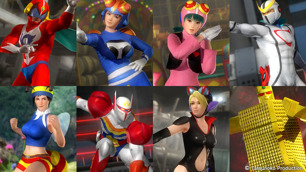 Скриншот из DOA5LR Tatsunoko Mashup Set