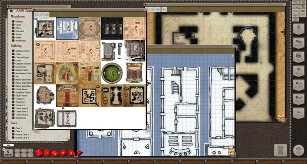 Скриншот из Fantasy Grounds - AAW Map Pack Vol 2
