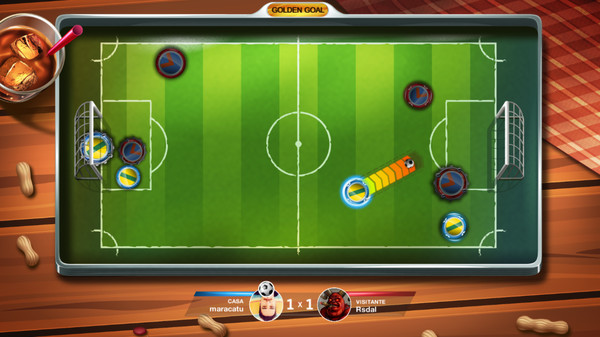 Скриншот из Super Button Soccer