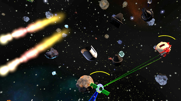 Скриншот из Space Junk Patrol