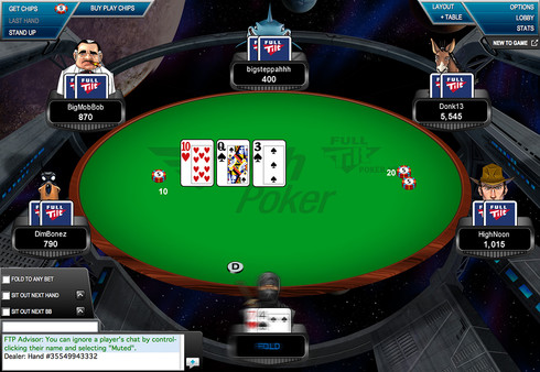 Full Tilt Poker PC requirements