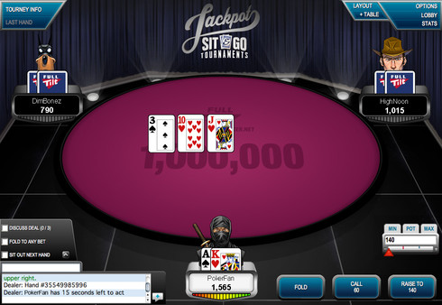 Скриншот из Full Tilt Poker