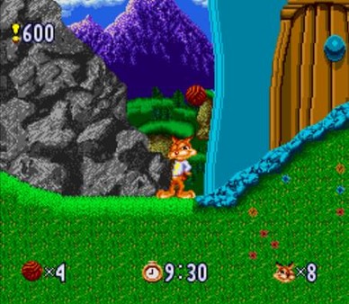 Скриншот из Bubsy Two-Fur