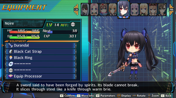 Скриншот из Hyperdevotion Noire Ultimate Noire Set