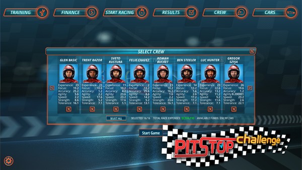 Скриншот из Pitstop Challenge