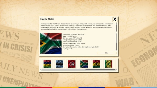 Democracy 3 Africa PC requirements