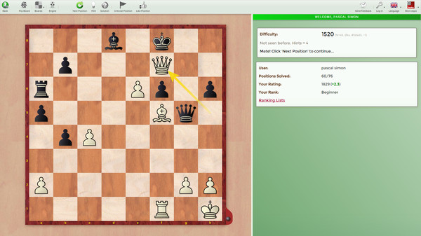 Скриншот из FritzChess 15