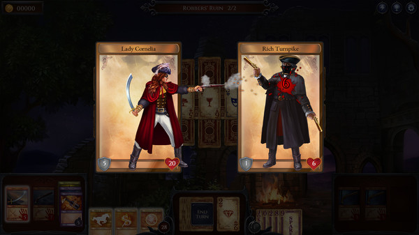 Shadowhand: RPG Card Game game for Linux 1