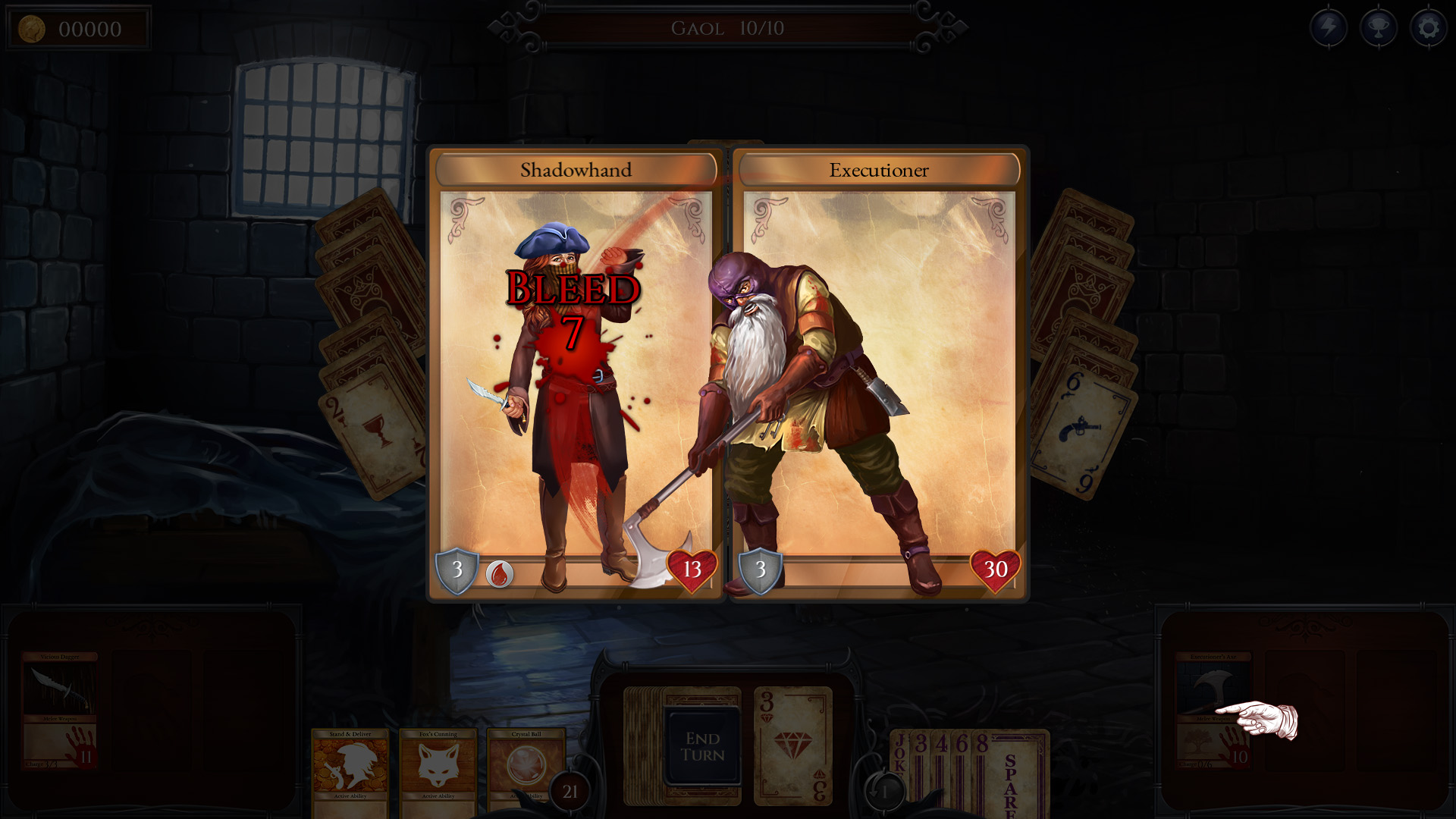 Shadowhand: RPG Card Game screenshot