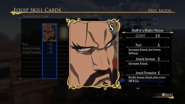 Скриншот из ARSLAN - Skill Card Set 1