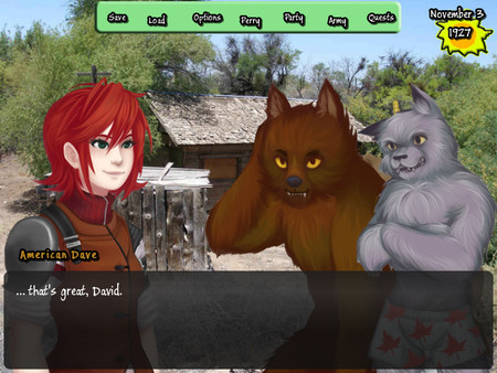 Скриншот из Army of Tentacles: (Not) A Cthulhu Dating Sim