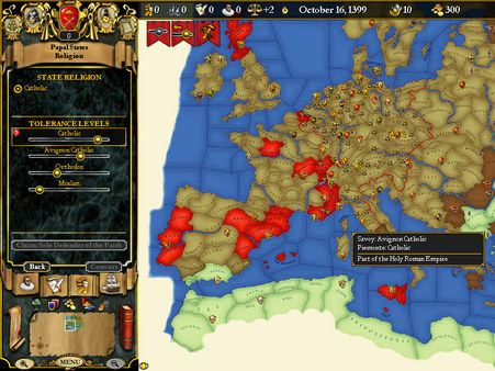 For The Glory: A Europa Universalis Game game for windows Pc 1