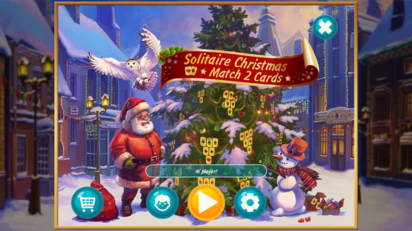 Скриншот из Solitaire Christmas. Match 2 Cards