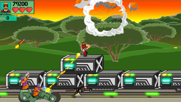 Machine Gun Train Run image