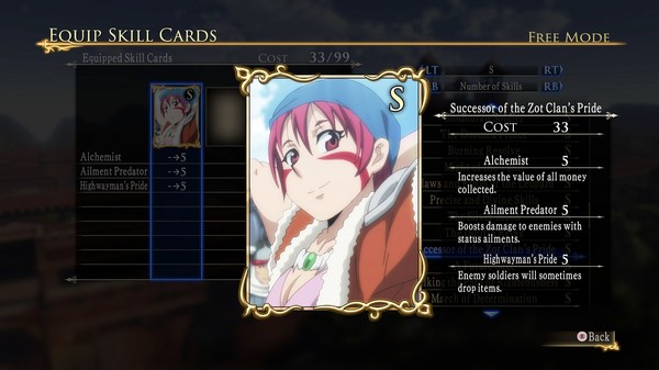 Скриншот из ARSLAN - Skill Card Set 2