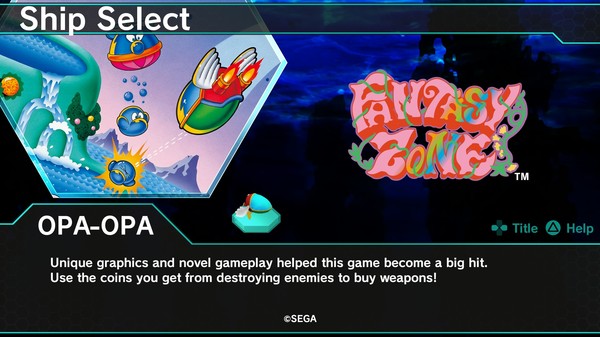 Скриншот из DARIUSBURST Chronicle Saviours - Fantasy Zone