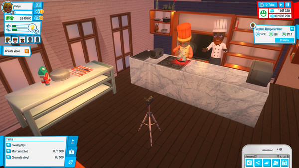 Скриншот из Youtubers Life