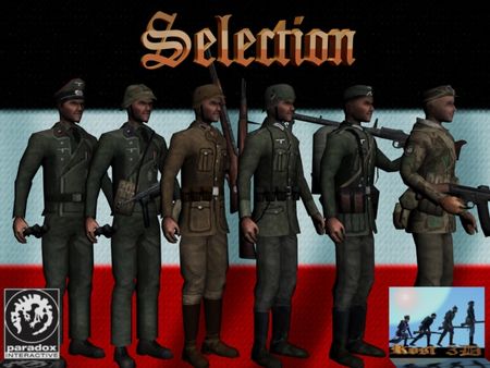 Скриншот из Hearts of Iron III: Mega German Sprite Pack