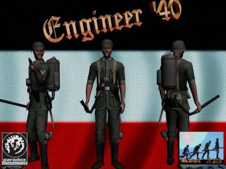 Скриншот из Hearts of Iron III: Mega German Sprite Pack