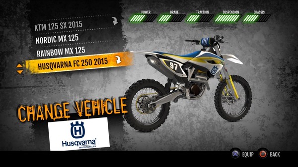 Скриншот из MX vs. ATV Supercross Encore - 2015 Husqvarna FC 250 MX
