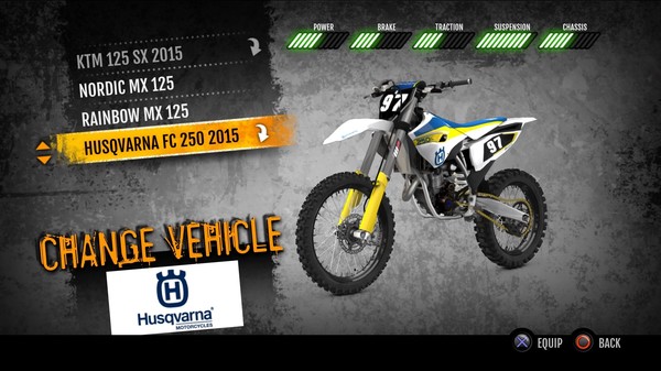 Скриншот из MX vs. ATV Supercross Encore - 2015 Husqvarna FC 250 MX