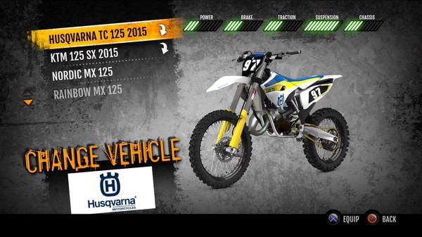 Скриншот из MX vs. ATV Supercross Encore - 2015 Husqvarna TC 125 MX