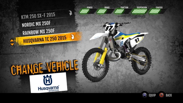 Скриншот из MX vs. ATV Supercross Encore - 2015 Husqvarna TC 250 MX
