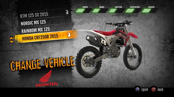 Скриншот из MX vs. ATV Supercross Encore - 2015 Honda CRF250R MX