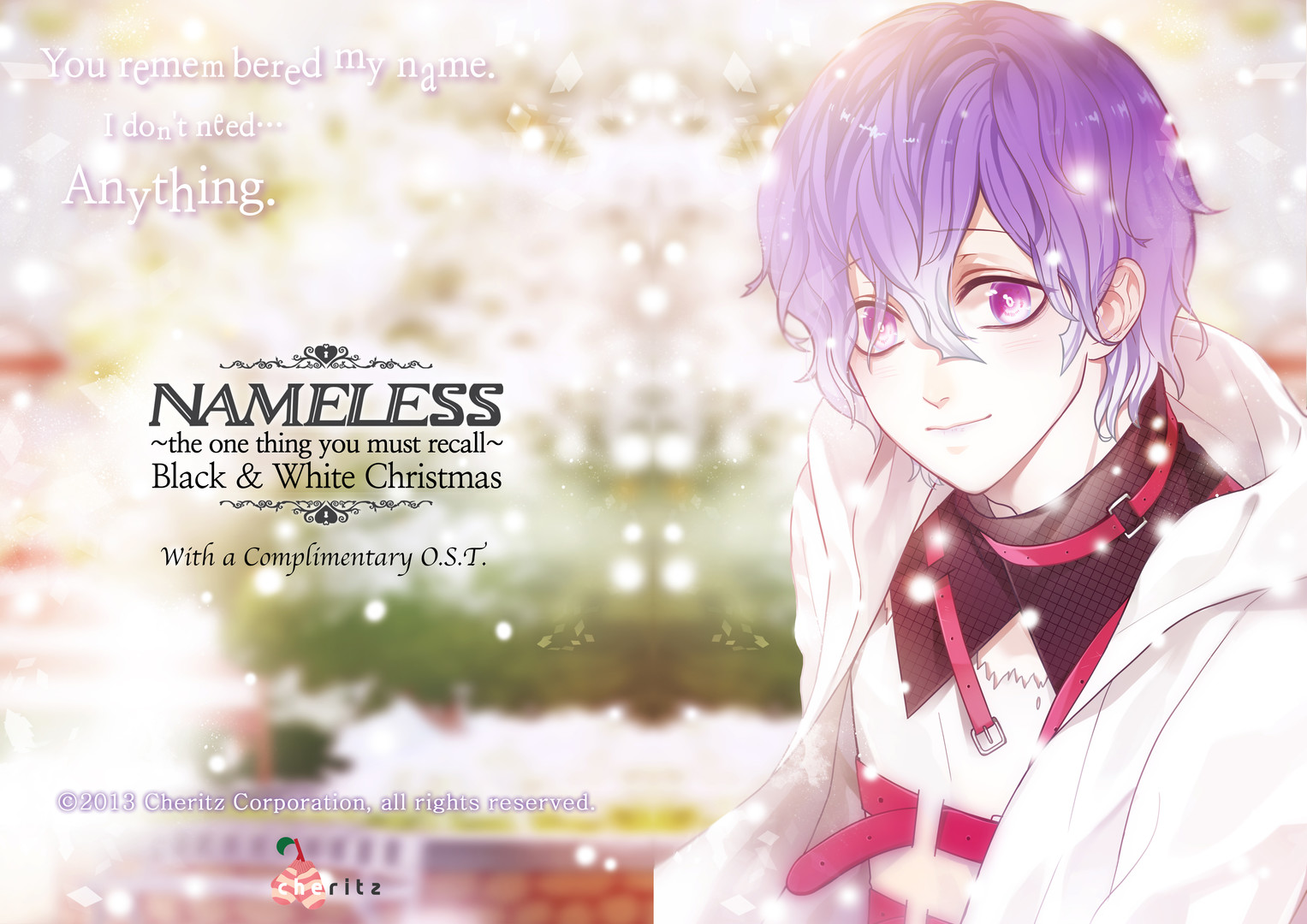 This is the first thing. Nameless cheritz. Nameless ~the one thing you must recall~. Nameless новелла. Cheritz новеллы.