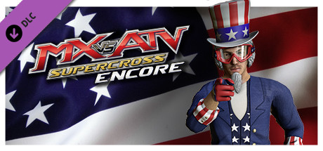 MX vs. ATV Supercross Encore - Merica Independence Day Gear cover art