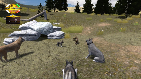 Скриншот из WolfQuest: Classic