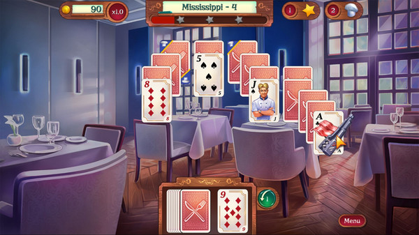 Скриншот из Chef Solitaire: USA