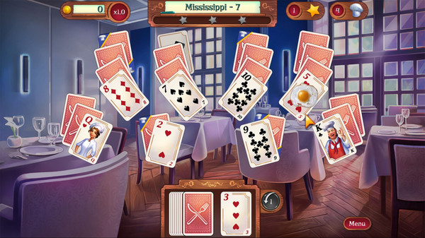 Скриншот из Chef Solitaire: USA