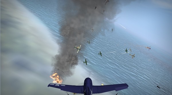 Скриншот из WarBirds Dogfights