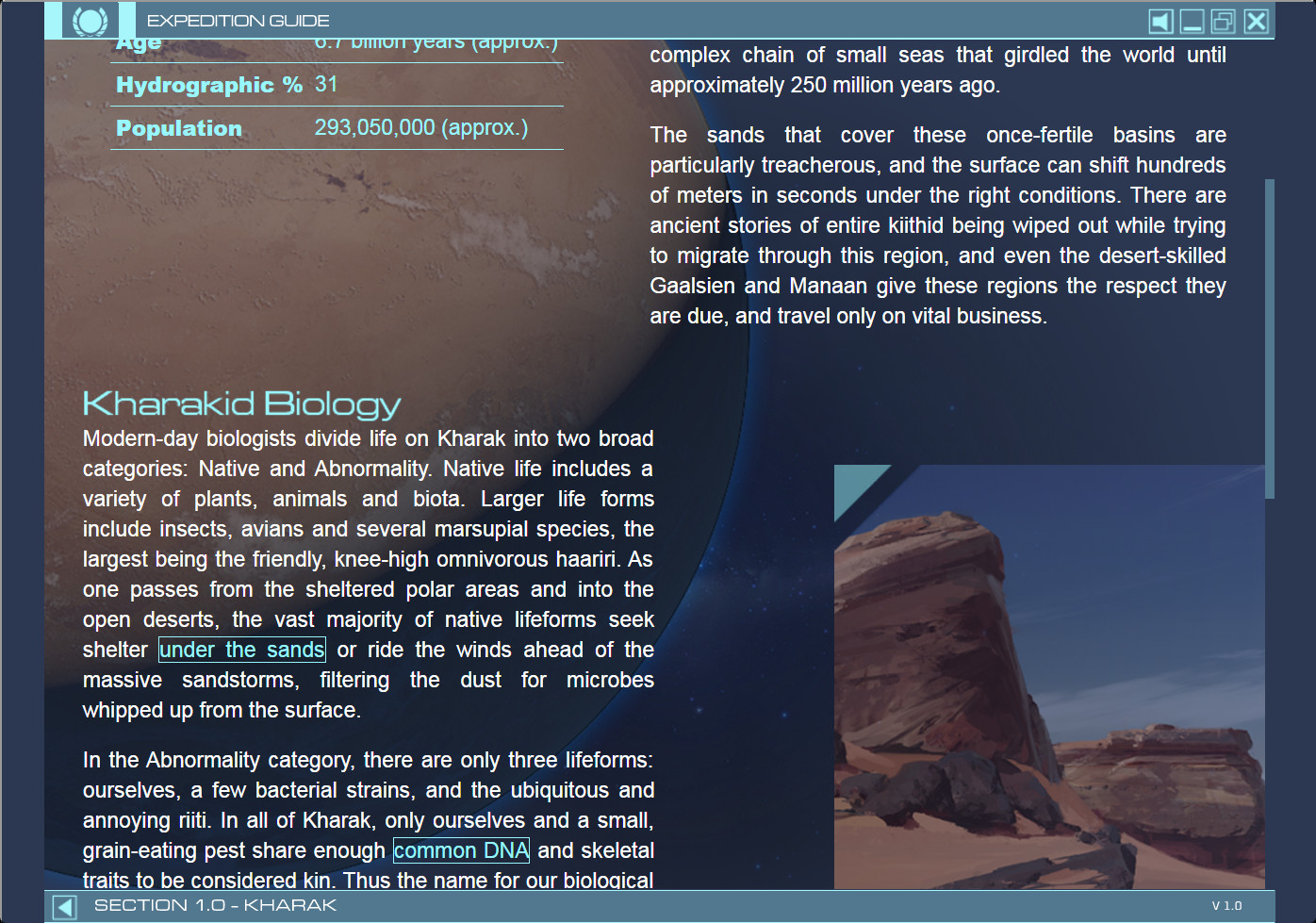 Deserts of kharak cheats