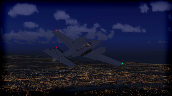 Скриншот из FSX: Steam Edition - Night Environment British Isles Add-On